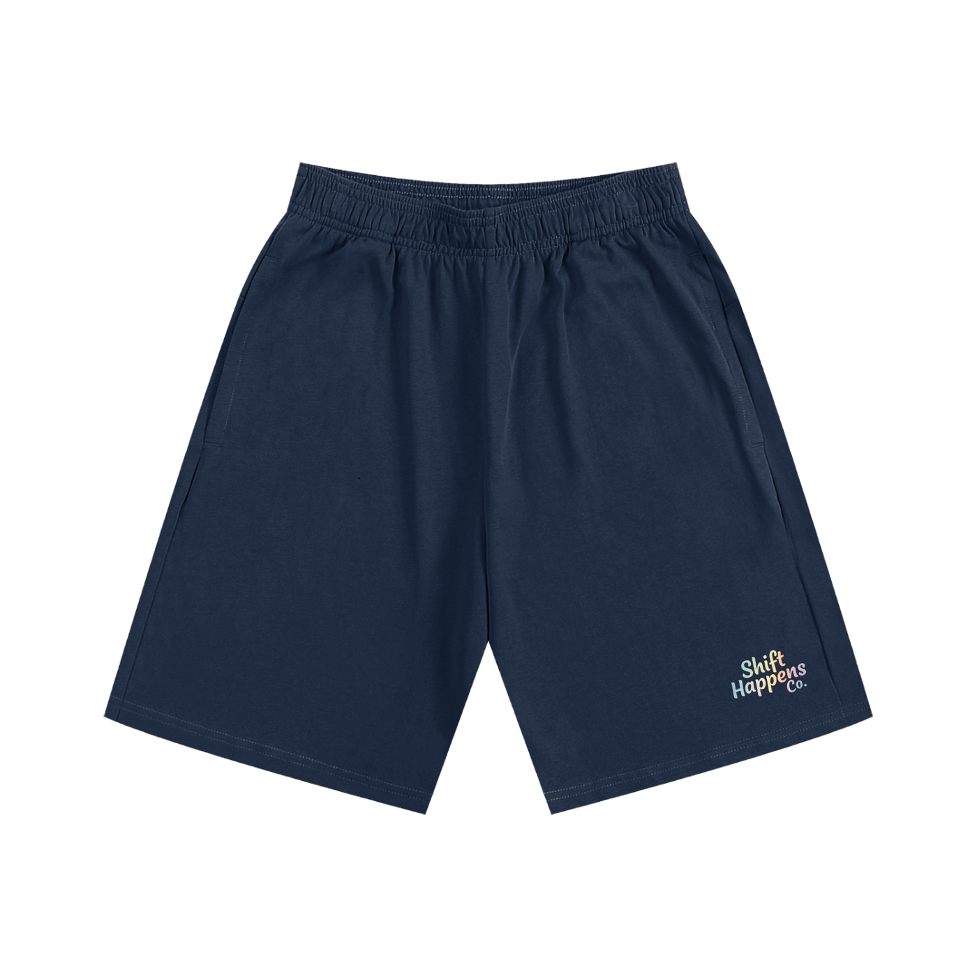Shift Happens Co. Unisex Cotton Lounge Shorts