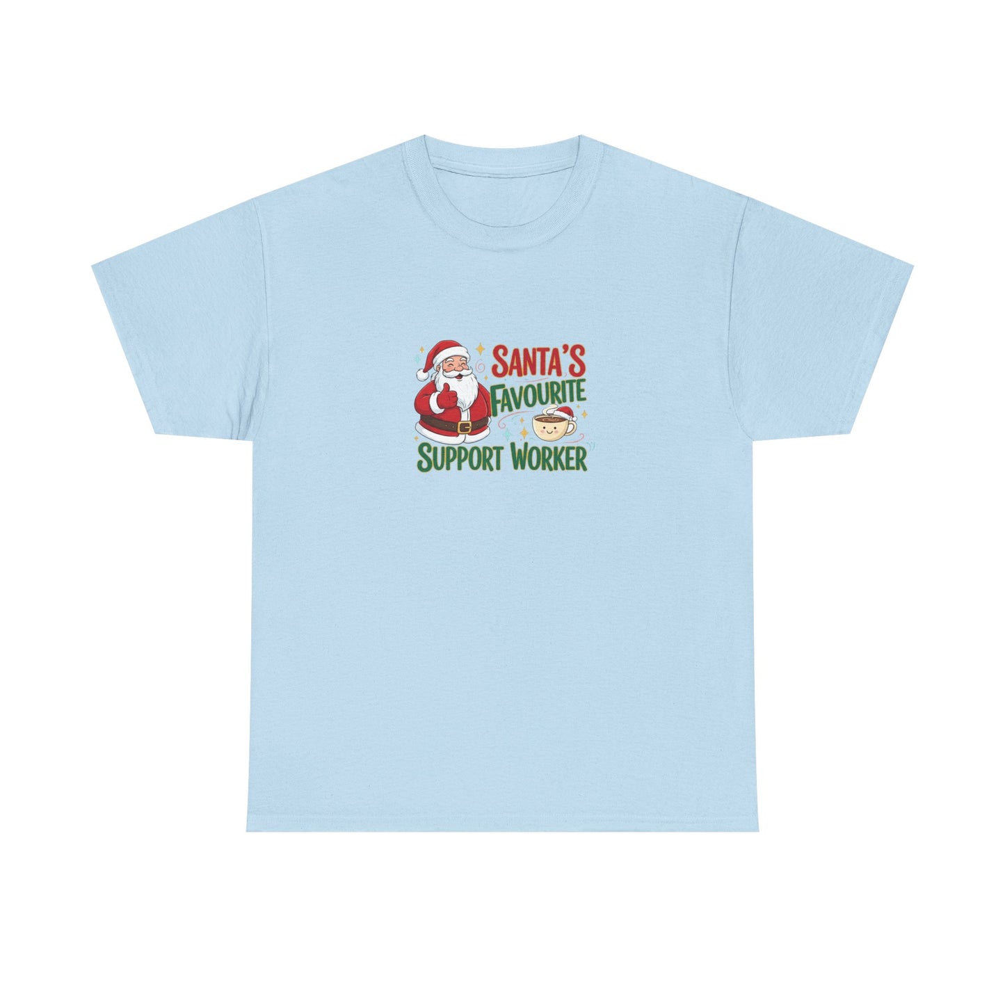 Santa’s Favourite Support Worker T-Shirt