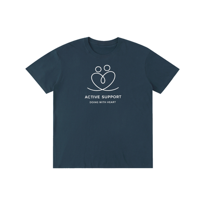 ACTIVE SUPPORT – “DOING WITH HEART” TEE
