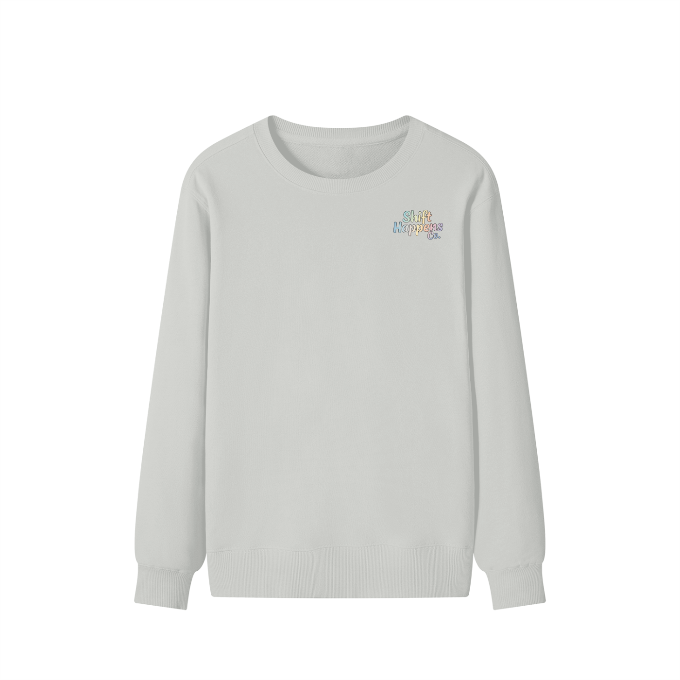 Shift Happens Co. Unisex Cotton Crewneck