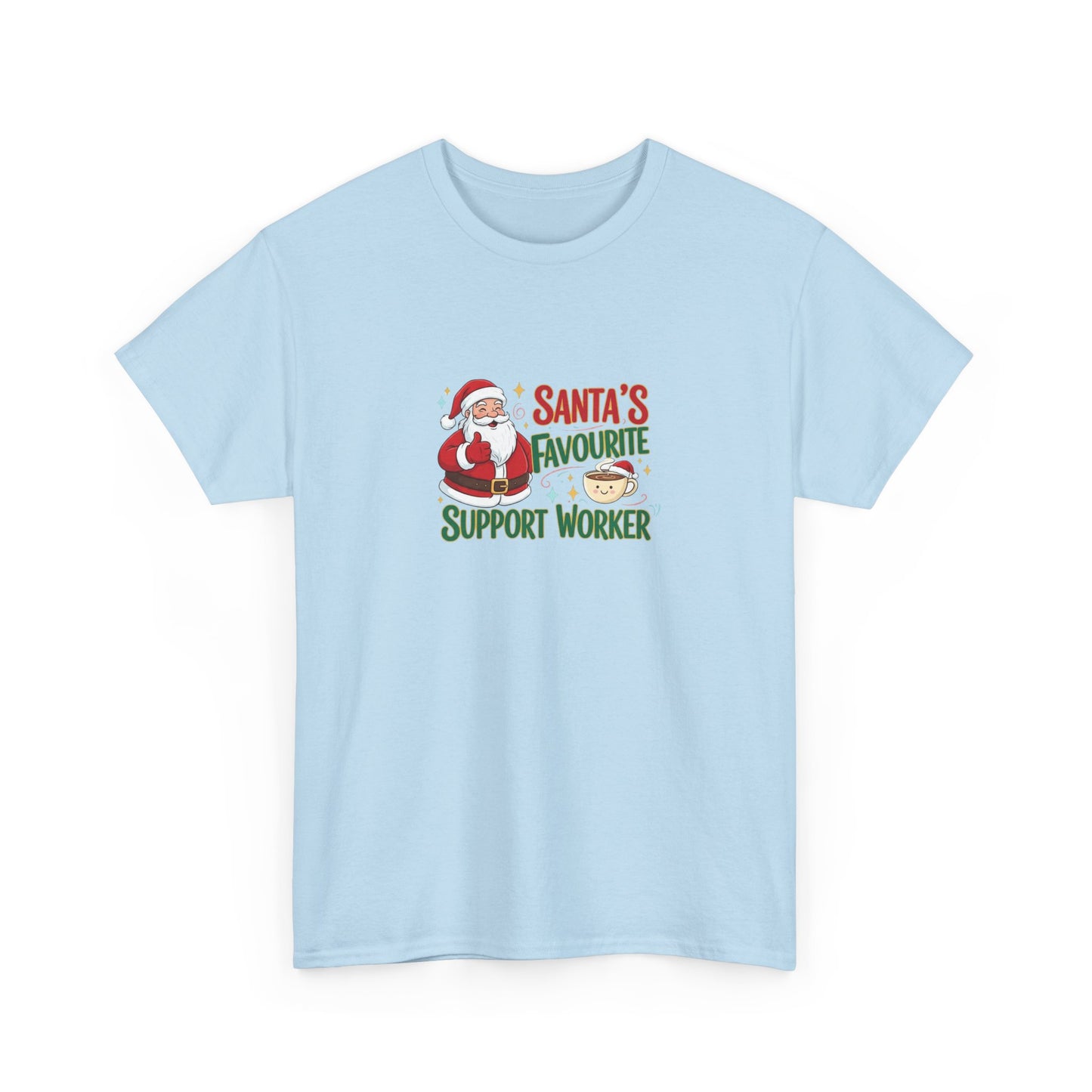Santa’s Favourite Support Worker T-Shirt