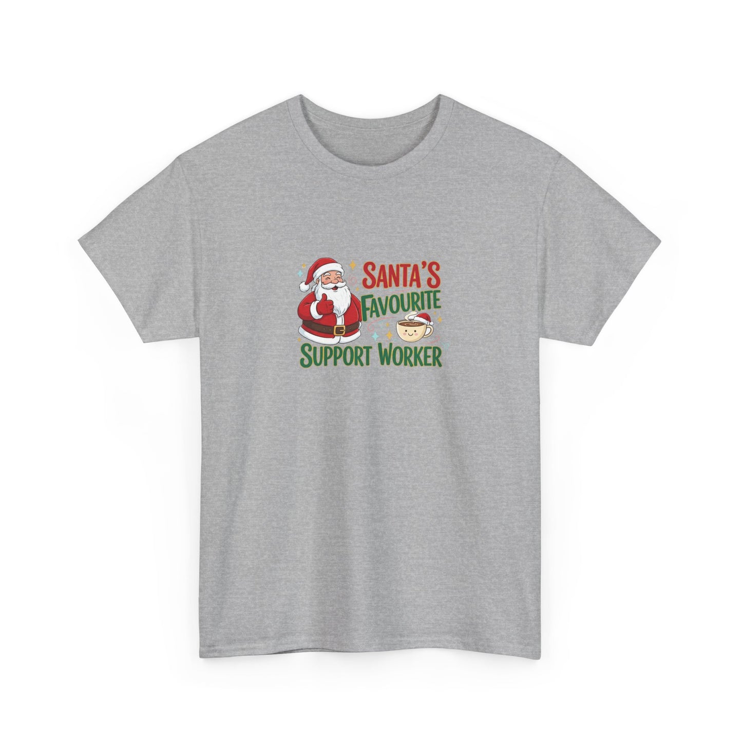 Santa’s Favourite Support Worker T-Shirt