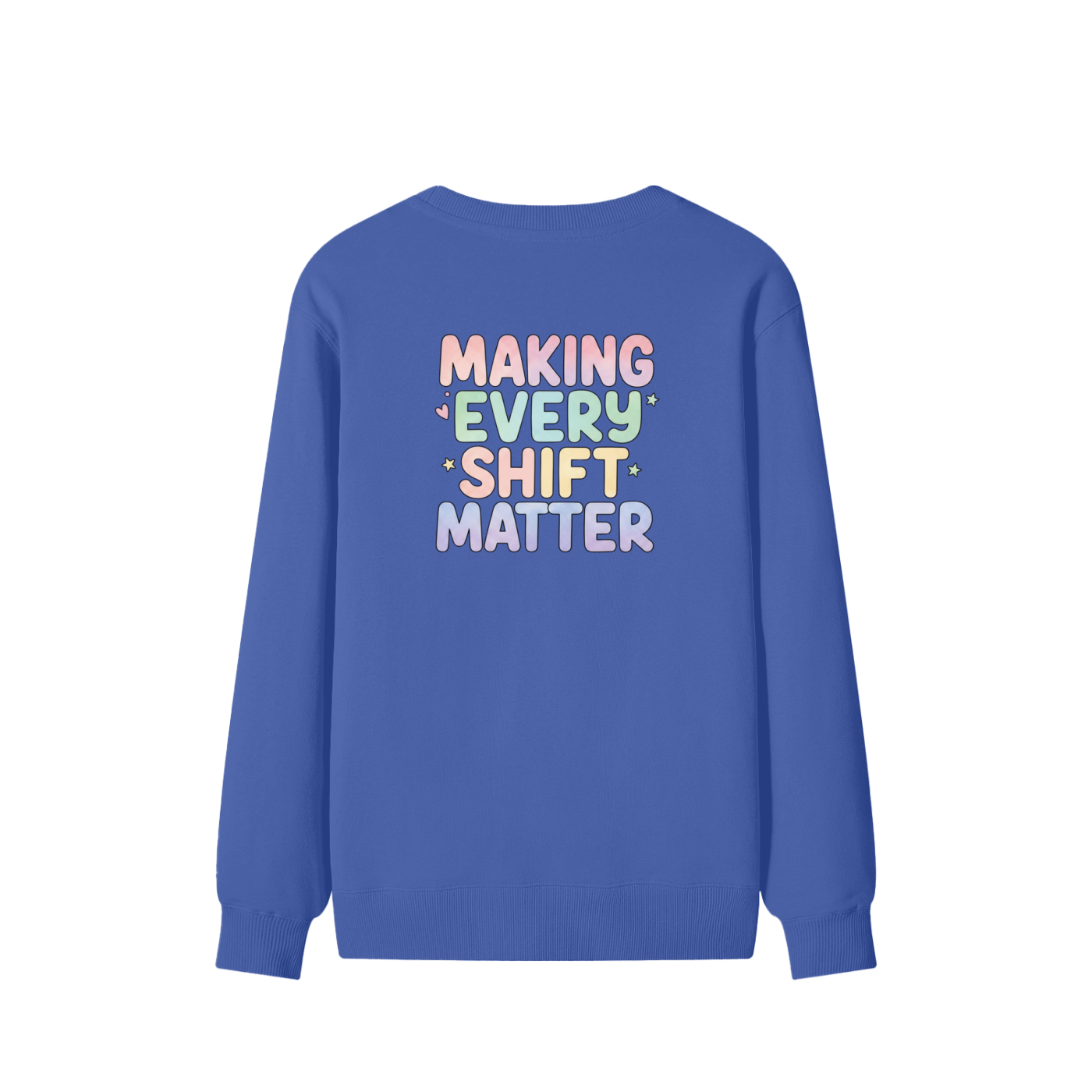 Shift Happens Co. Unisex Cotton Crewneck