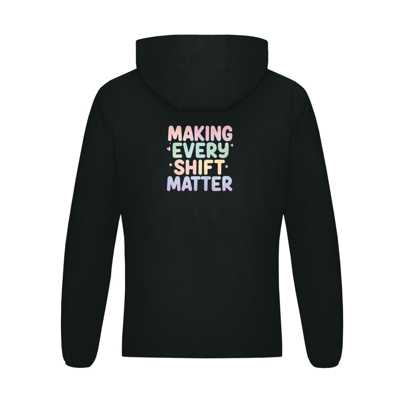 Making Every Shift Matter Windbreaker – Unisex
