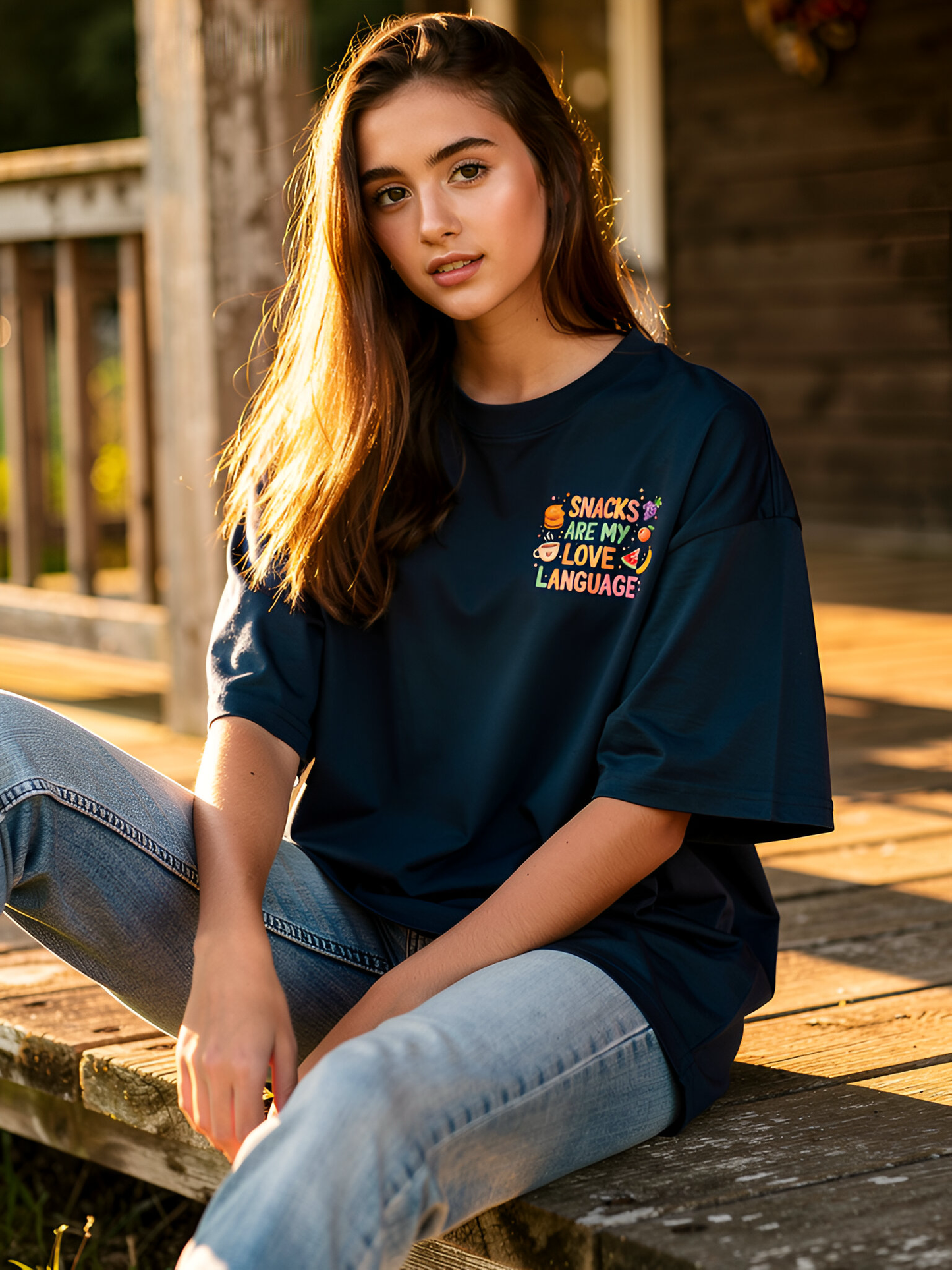 Snacks Are My Love Language Tee – Shift Happens Co. Unisex T-Shirt