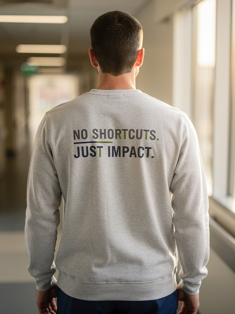 No Shortcuts Crewneck Sweatshirt