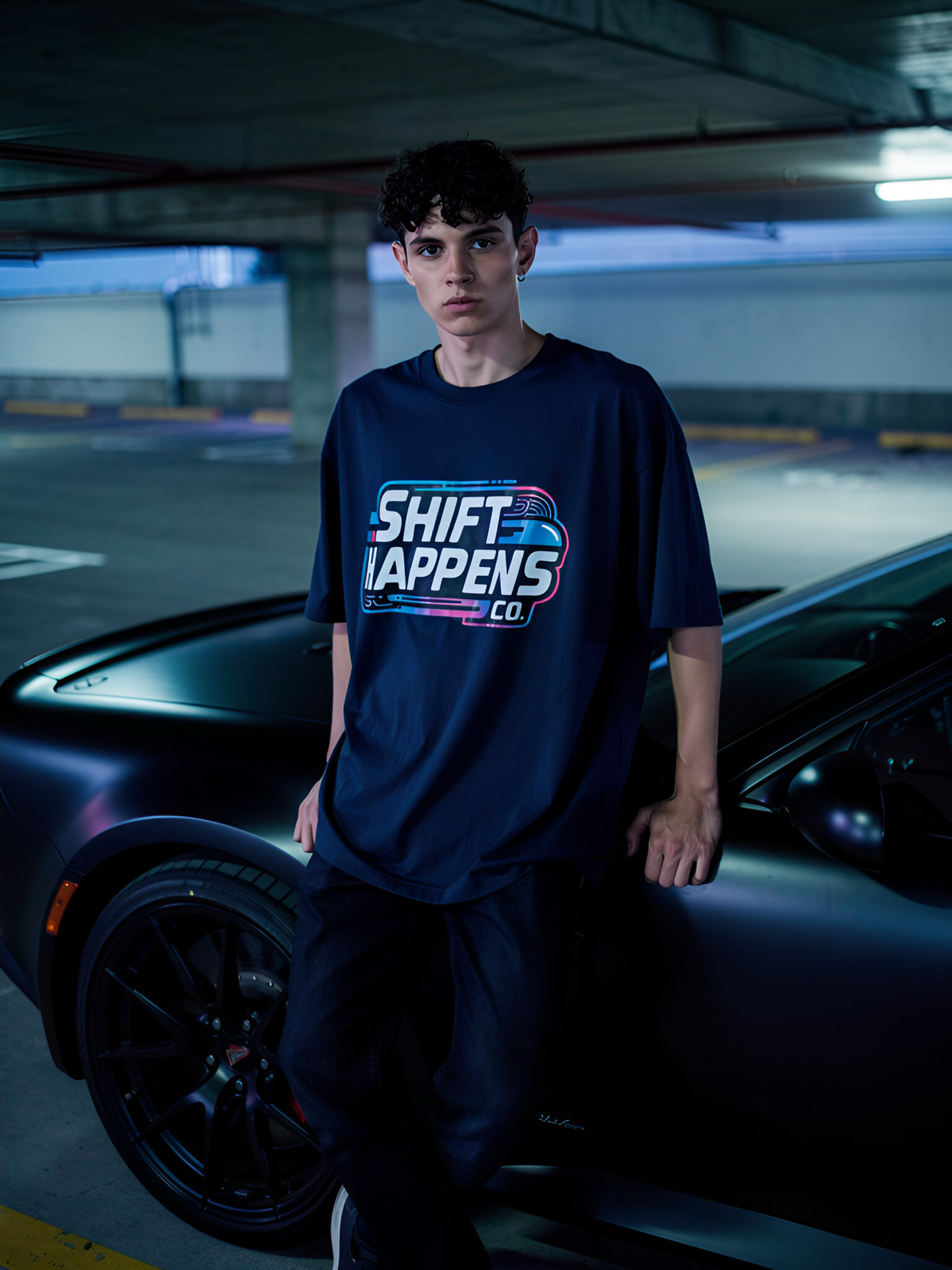 Shift Happens Co. Logo Tee – Unisex Support Worker T-Shirt