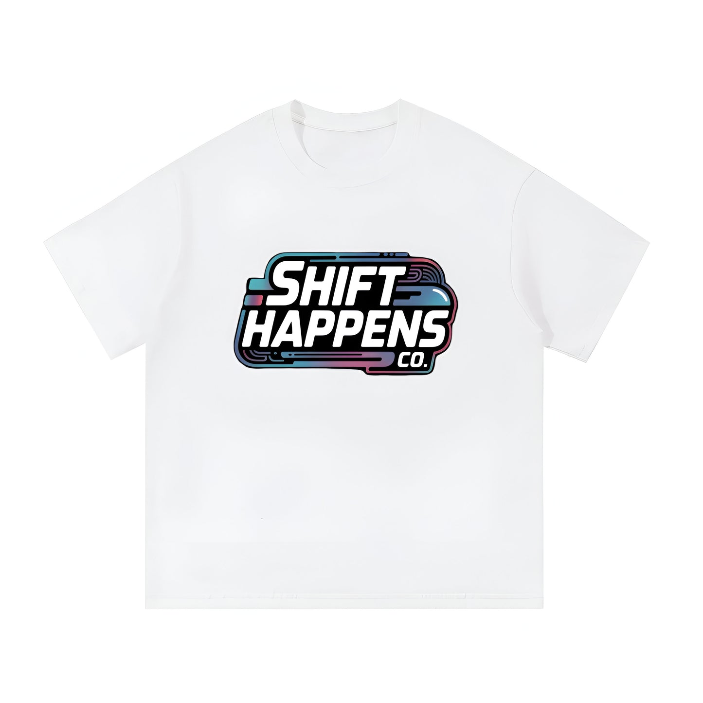 Shift Happens Co. Logo Tee – Unisex Support Worker T-Shirt
