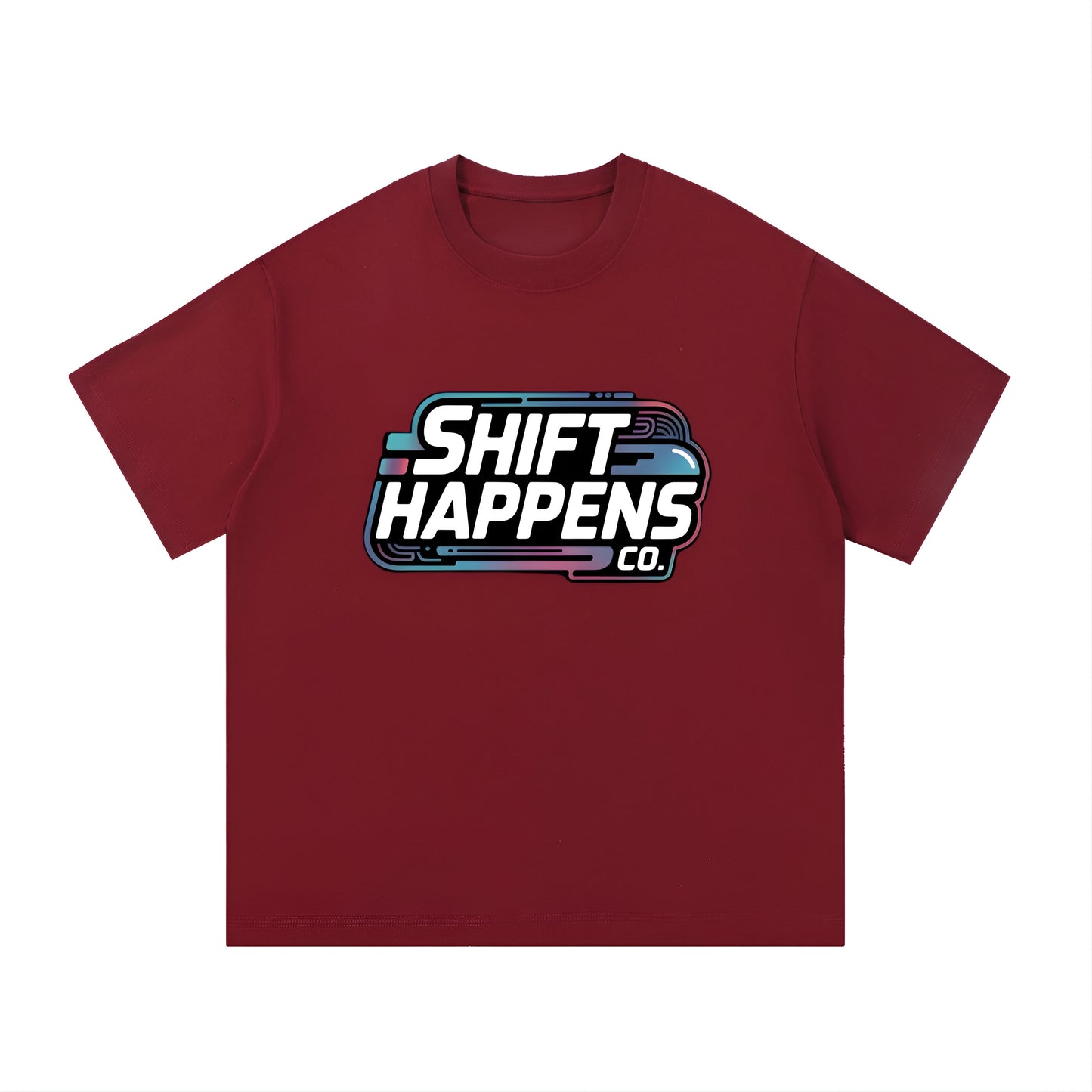 Shift Happens Co. Logo Tee – Unisex Support Worker T-Shirt
