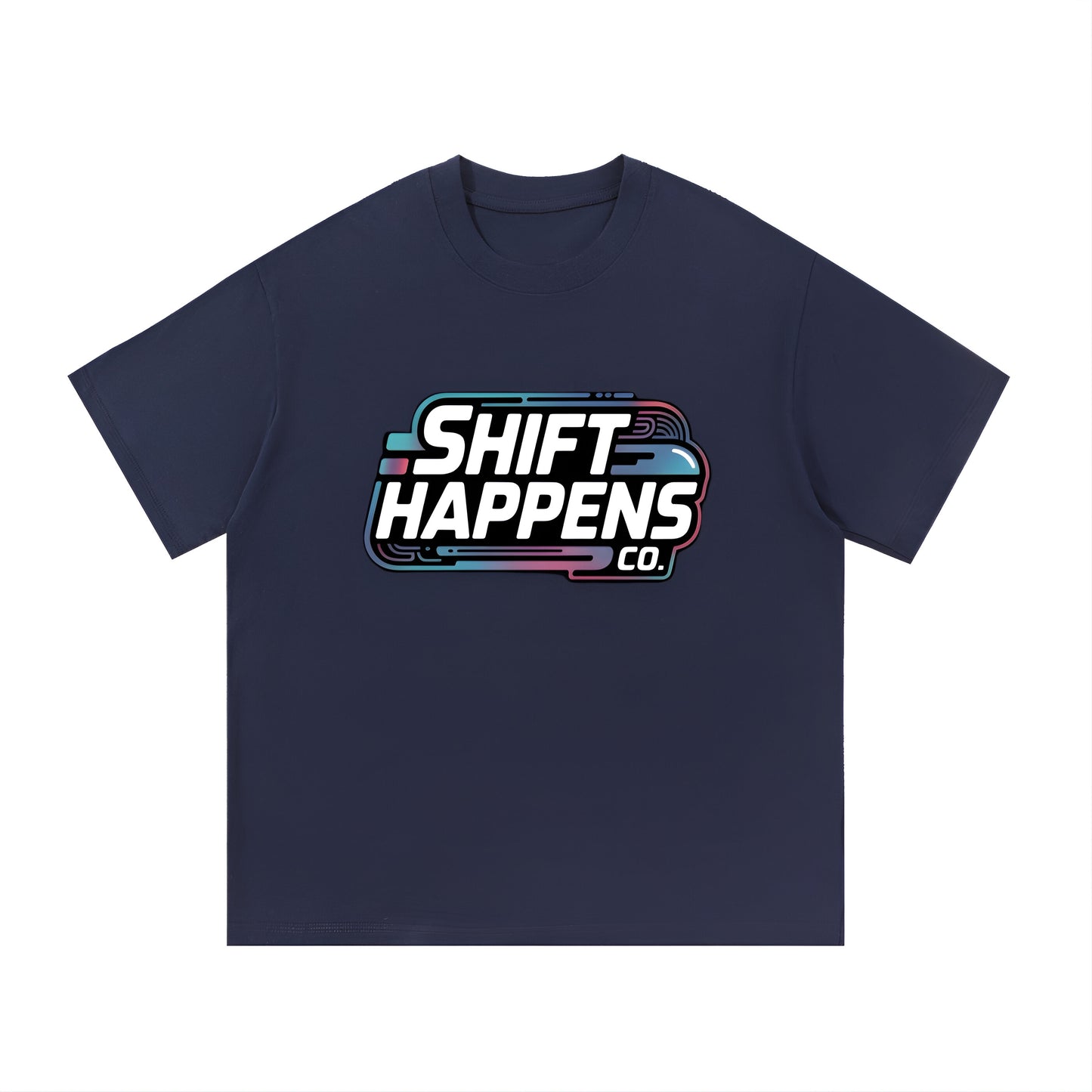 Shift Happens Co. Logo Tee – Unisex Support Worker T-Shirt