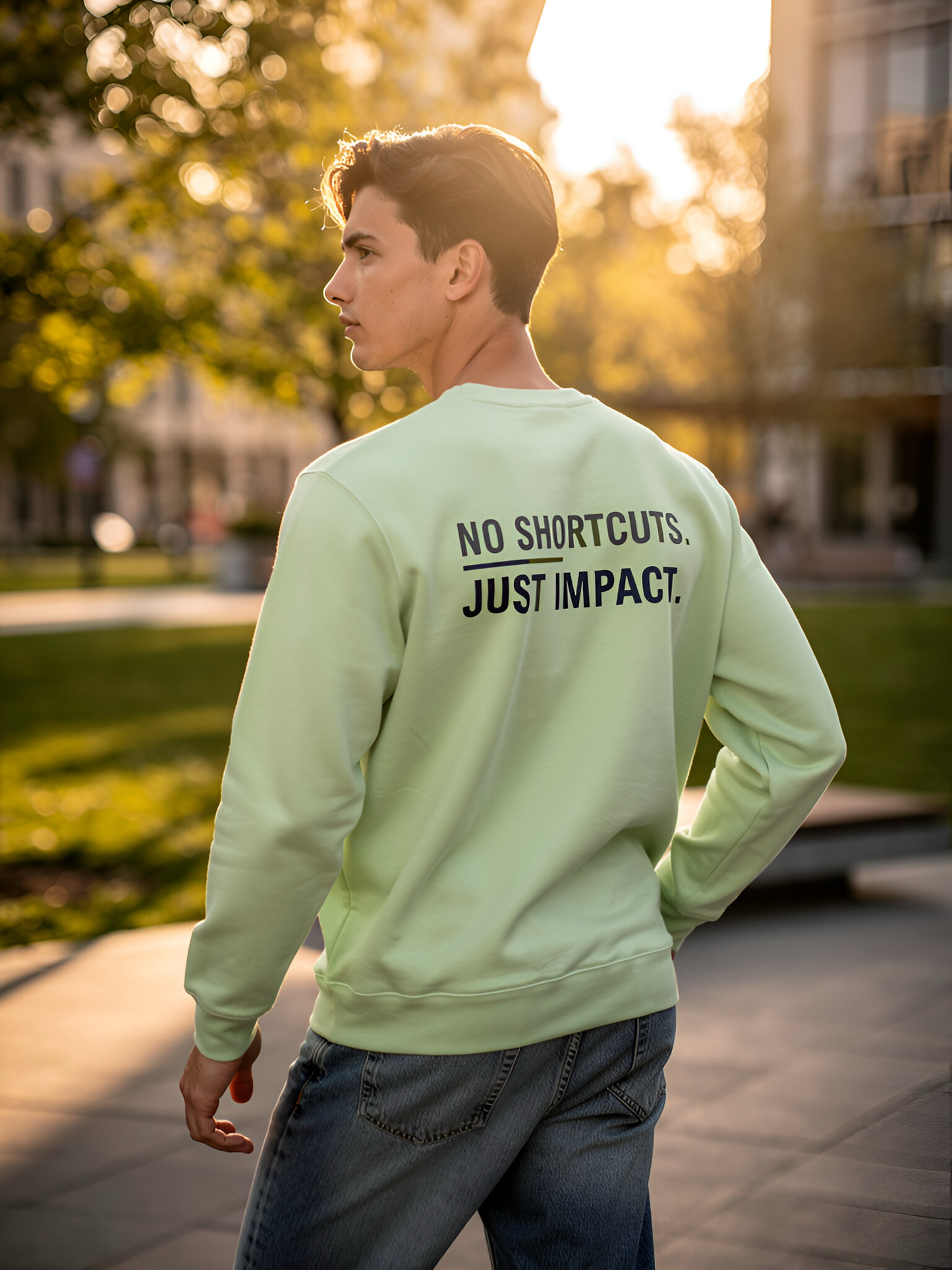 No Shortcuts Crewneck Sweatshirt