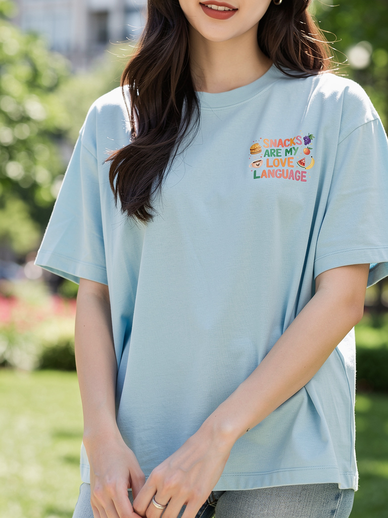 Snacks Are My Love Language Tee – Shift Happens Co. Unisex T-Shirt