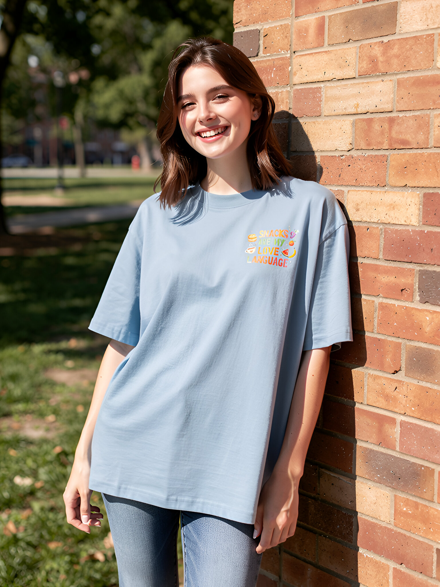 Snacks Are My Love Language Tee – Shift Happens Co. Unisex T-Shirt