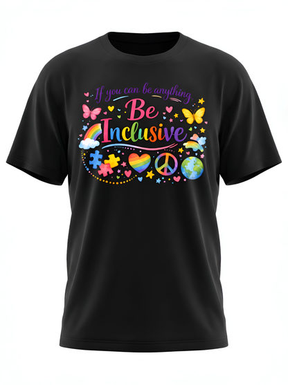 Be Inclusive Tee – Colourful Inclusion Shirt
