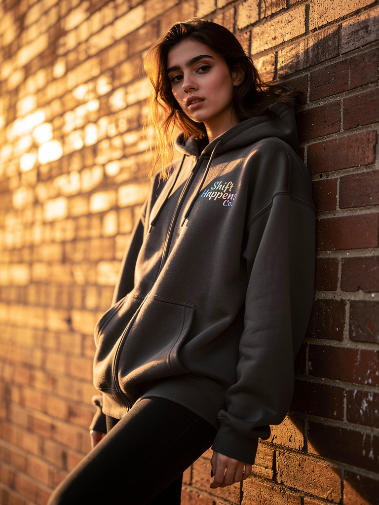 Shift Happens Co. Zip Hoodie – Unisex Hoodie