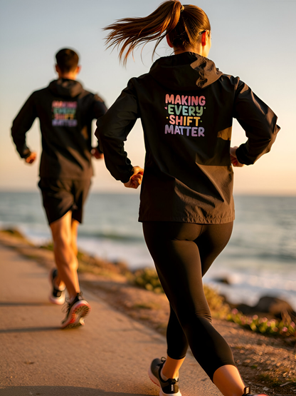 Making Every Shift Matter Windbreaker
