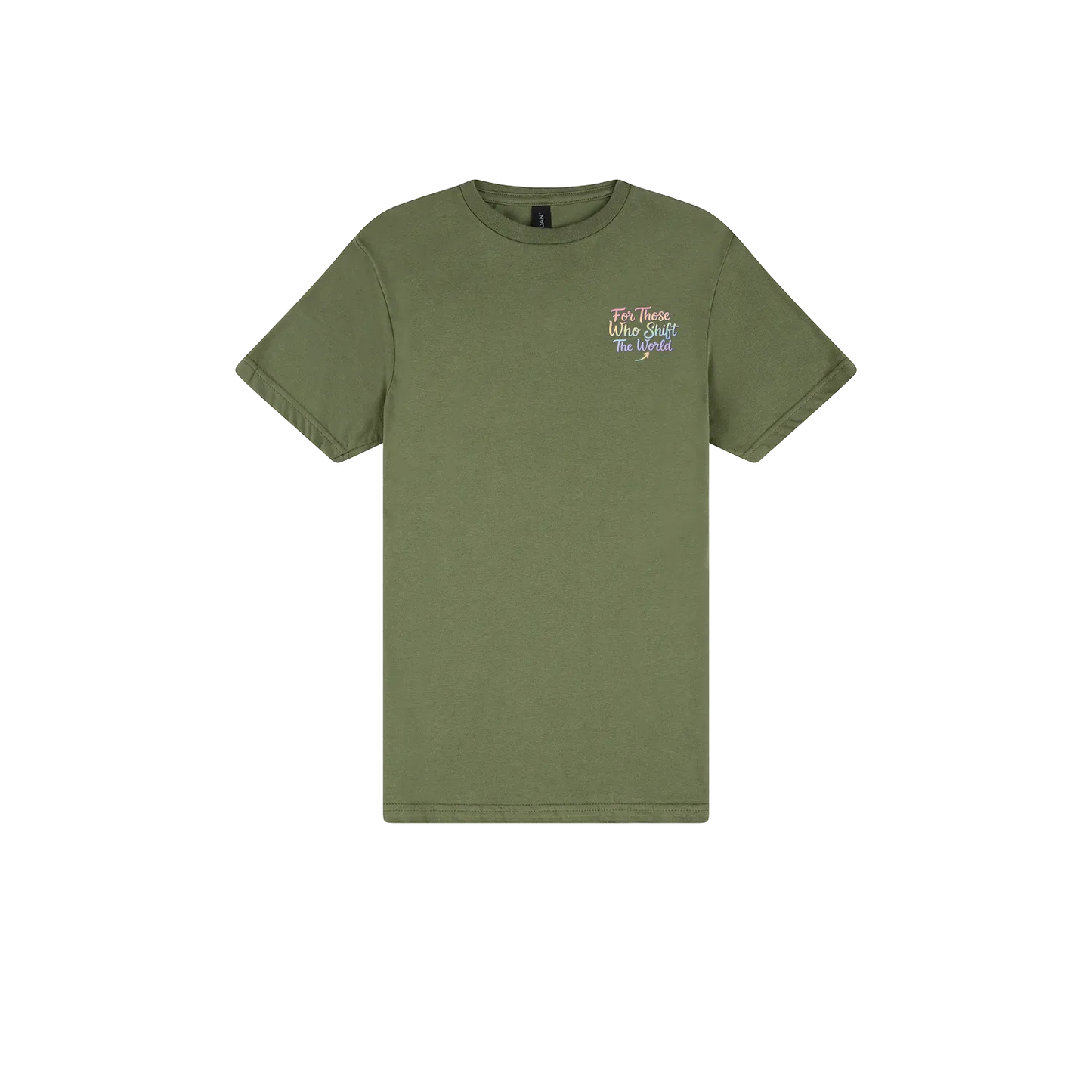 Military Green front flat lay