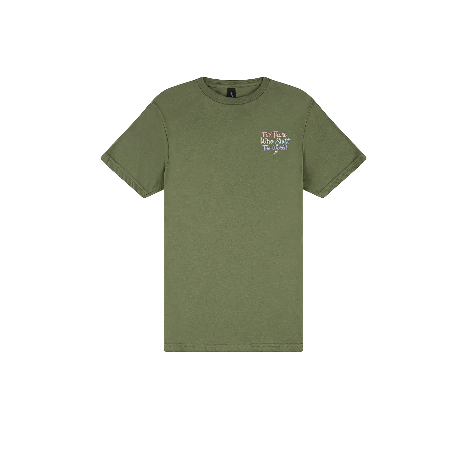 Military Green front flat lay