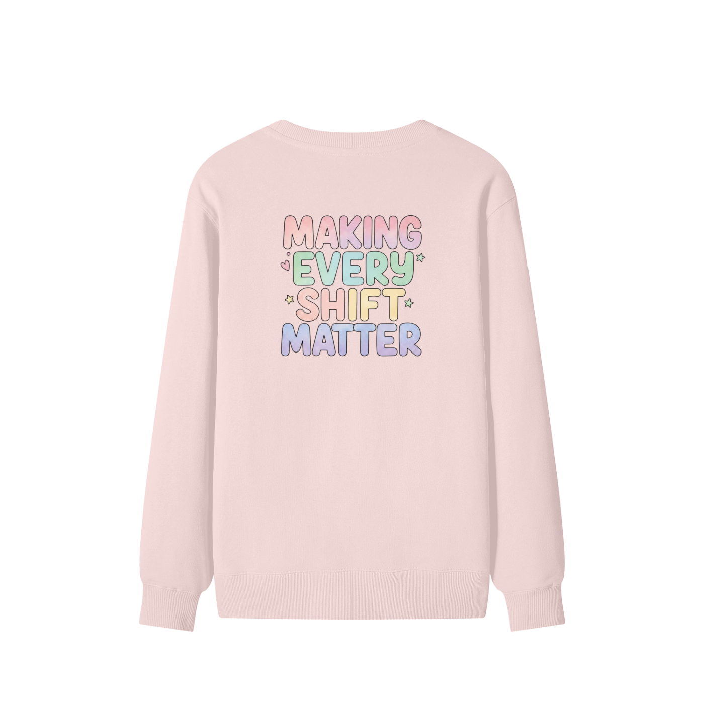 Shift Happens Co. Unisex Cotton Crewneck