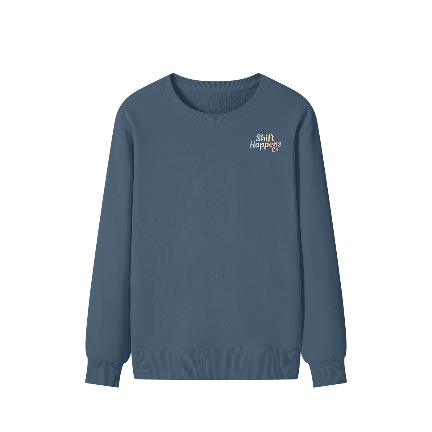 Shift Happens Co. Unisex Cotton Crewneck