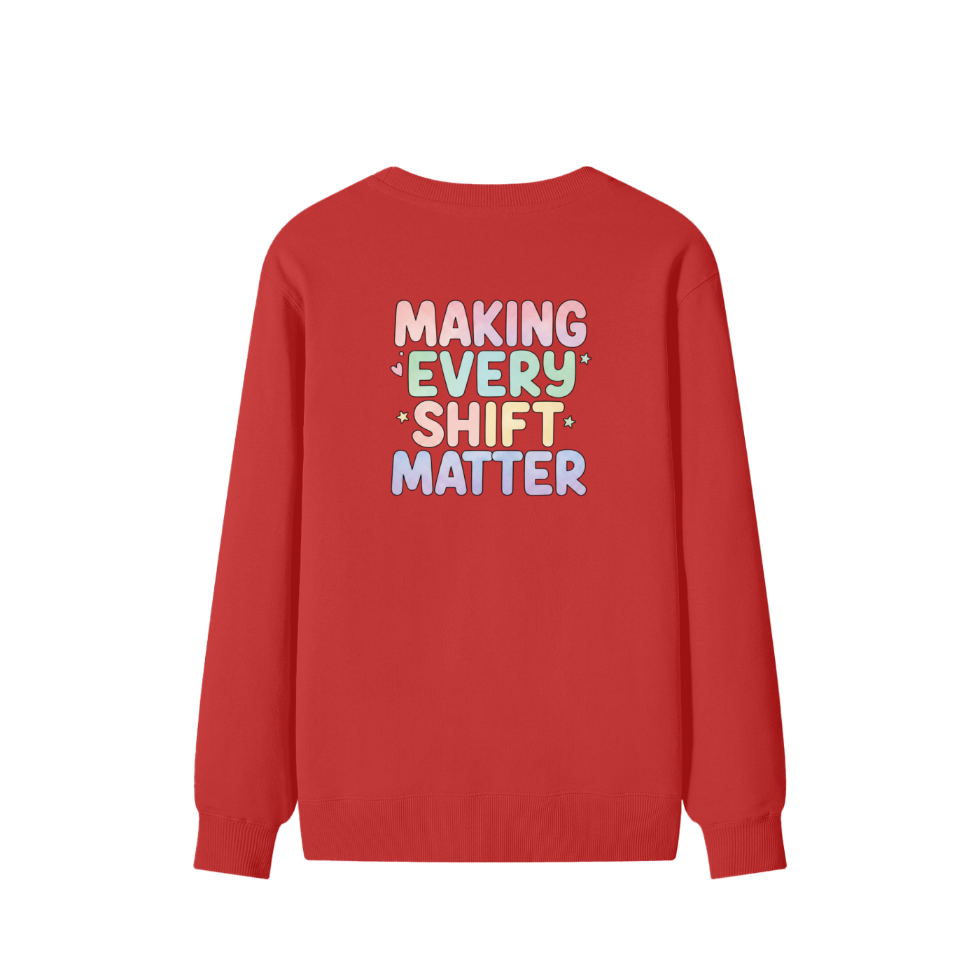 Shift Happens Co. Unisex Cotton Crewneck